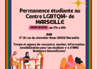 Permanence QUEER AMU tous les mercredis