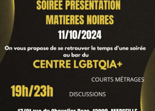 Présentation Collectif MATIERES NOIRES