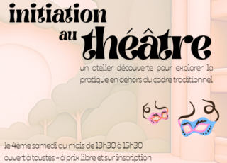 Atelier d’initiation au théâtre